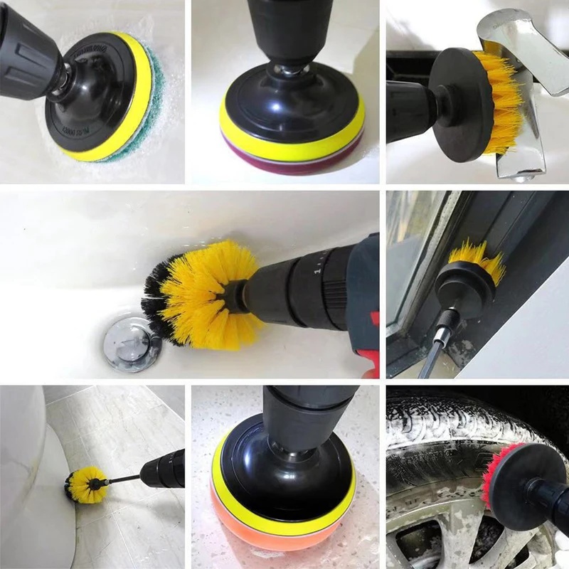 Elektrisches Bohrbürsten-Set,  – Car Cleaning Brush Bewertung und Preis